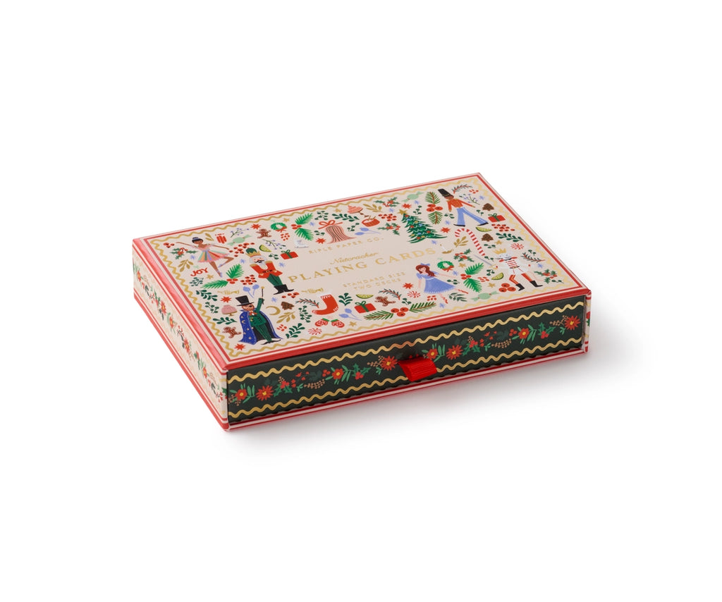 Holly Jolly Nutcracker Playing Card Set
