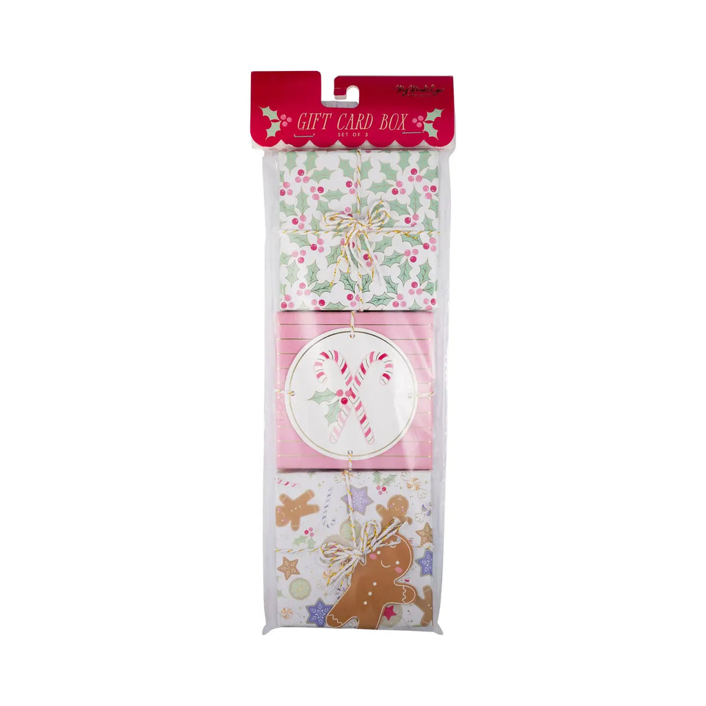 Holiday Gift Card Holder Box Set