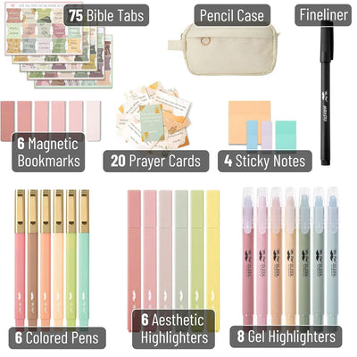 Mr. Pen Bible Journaling Kit with 20 Prayer Cards