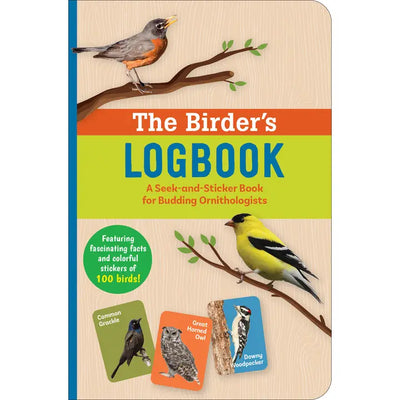 The Birder's Logbook: A Seek-And-Sticker Book For Budding Ornithologists