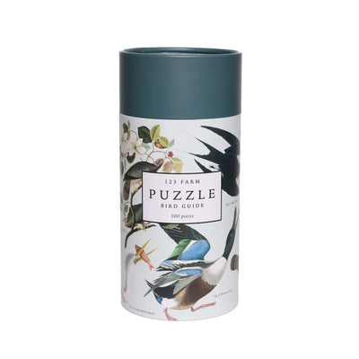 Birds Puzzle – 500 Pc Tube with Vintage Illustrations