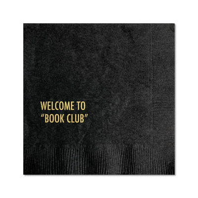 BOOK CLUB COCKTAIL NAPKIN