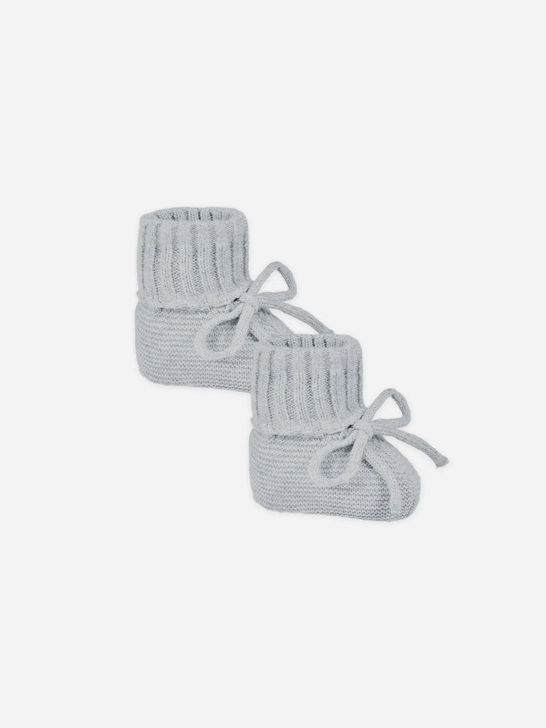 Heathered Knit Booties