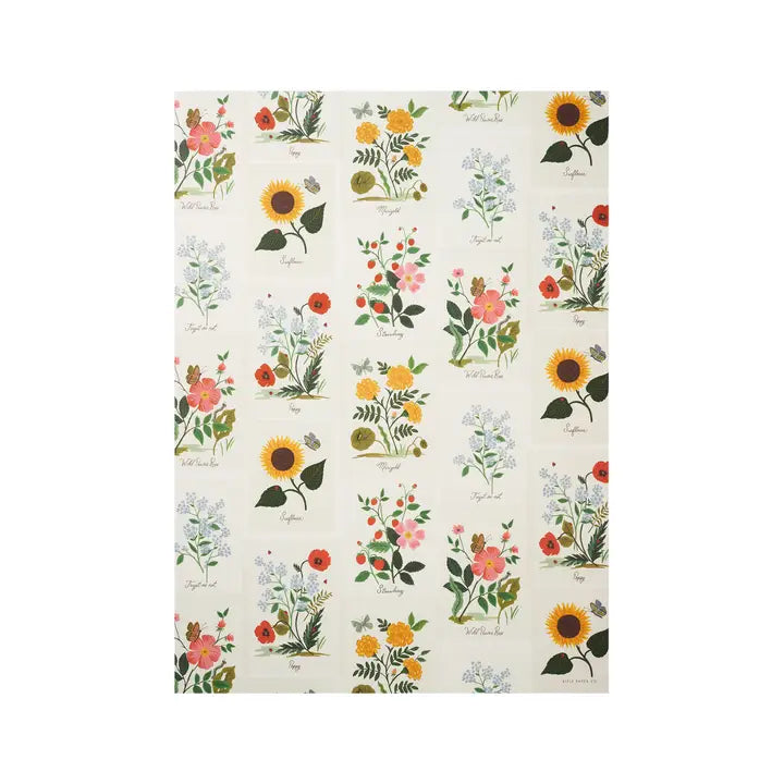 Botanical - Single Wrapping Sheet