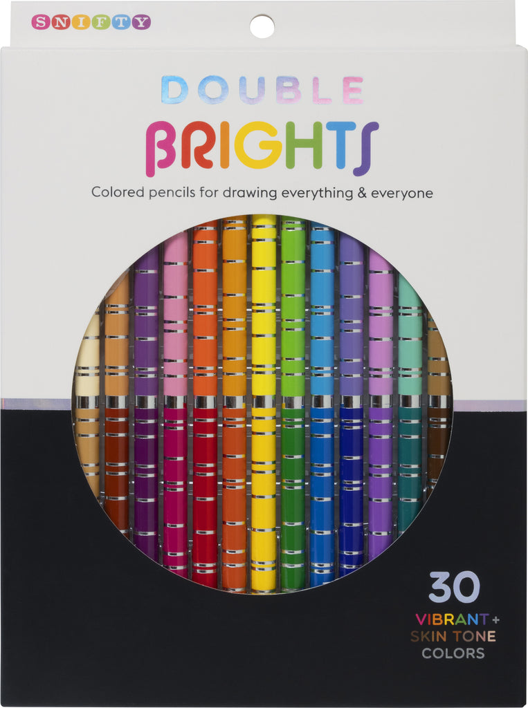 Double Ended Brights Colored Pencil Set