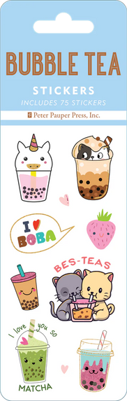 Bubble Tea Sticker Set