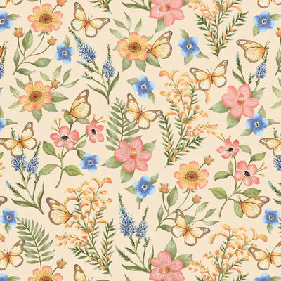 Wrap - Rolls - Butterfly Floral