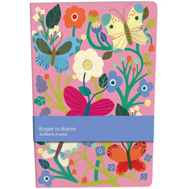 BUTTERFLY GARDEN A5 SOFTBACK JOURNAL
