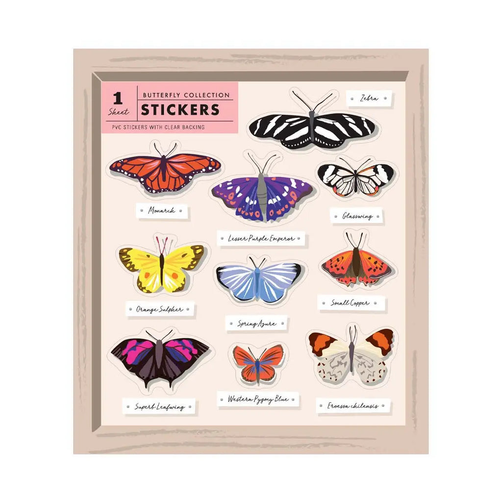 Butterfly Curio Collection - Stickers