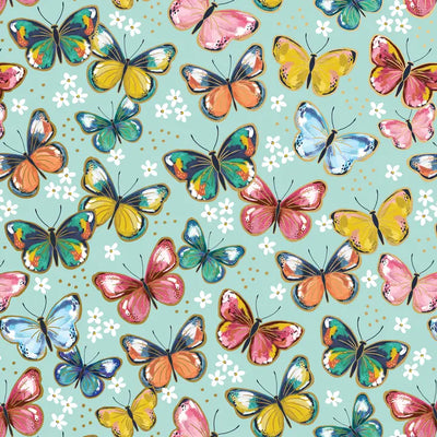 Colorful Butterflies - Wrap - Rolls
