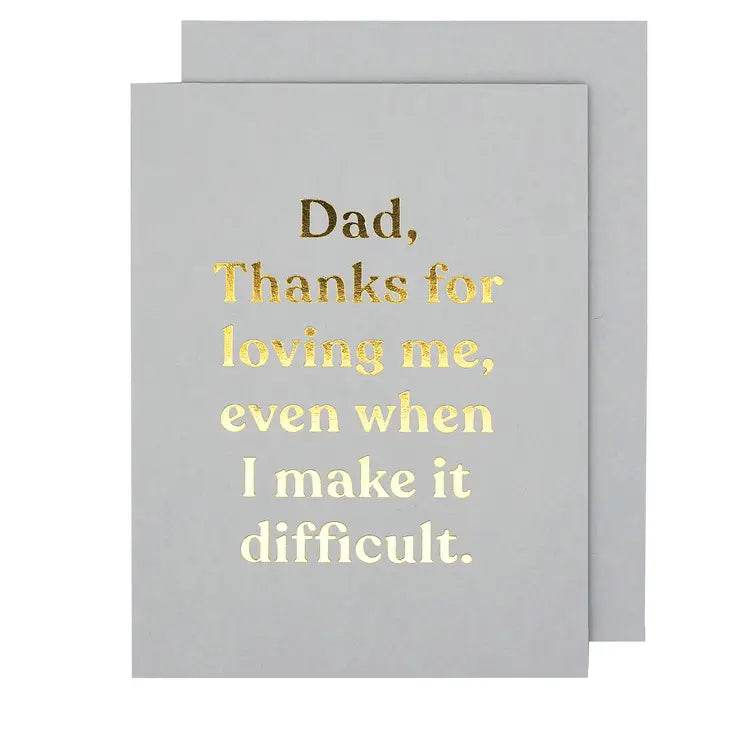 LOVING DAD CARD