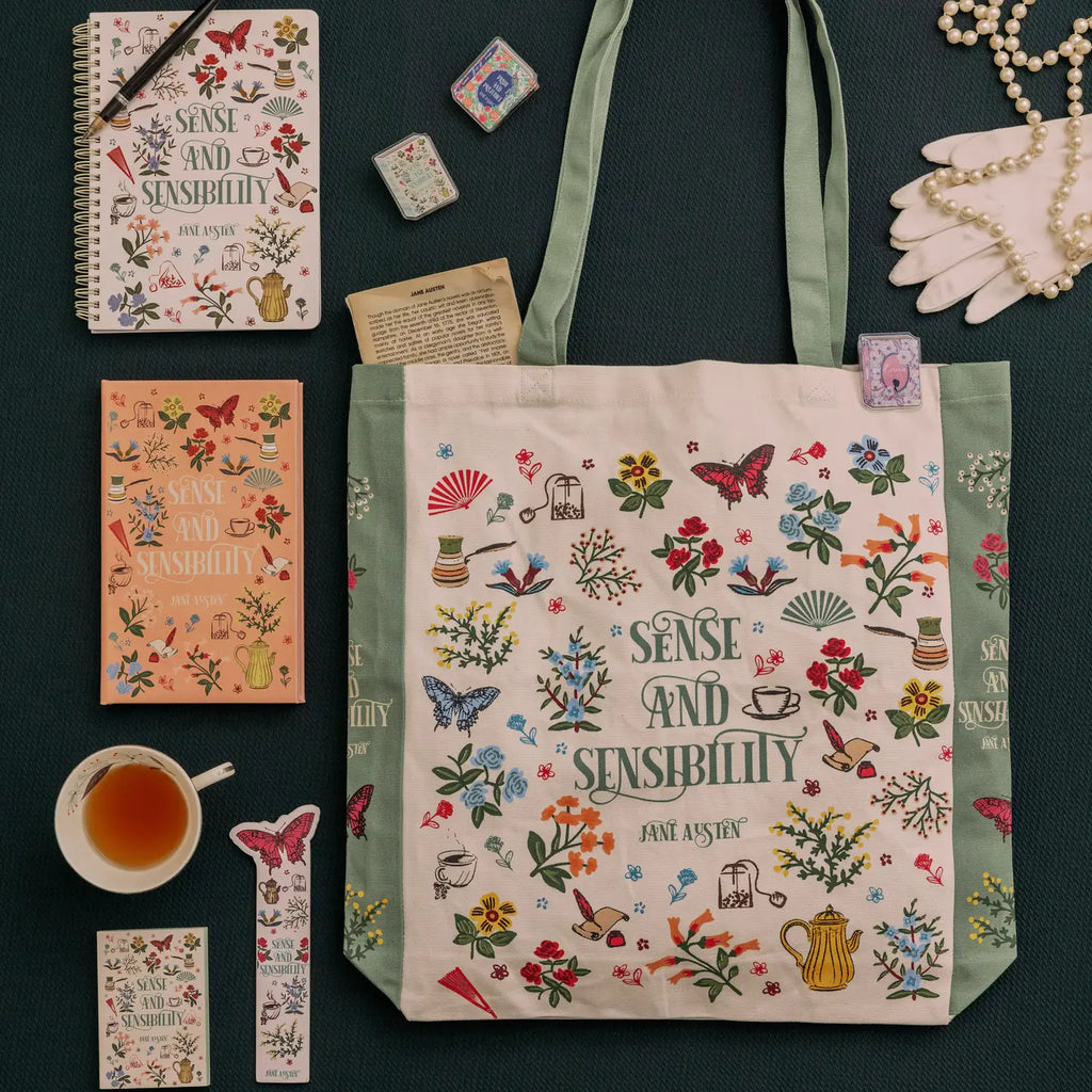 Sense and Sensibility Canvas Tote
