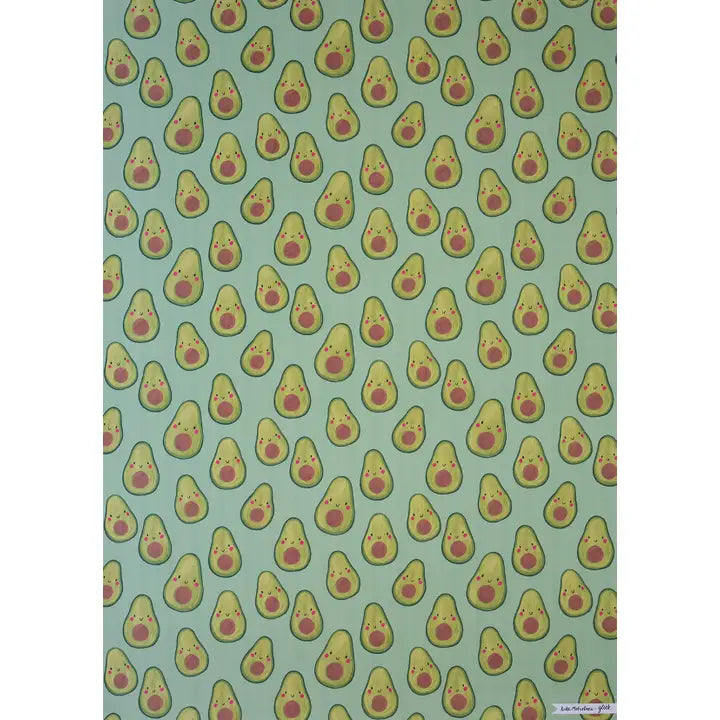 WRAP KATE MCFARLANE AVOCADO / STRIPES