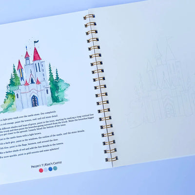 Fairytale Watercolor Workbook