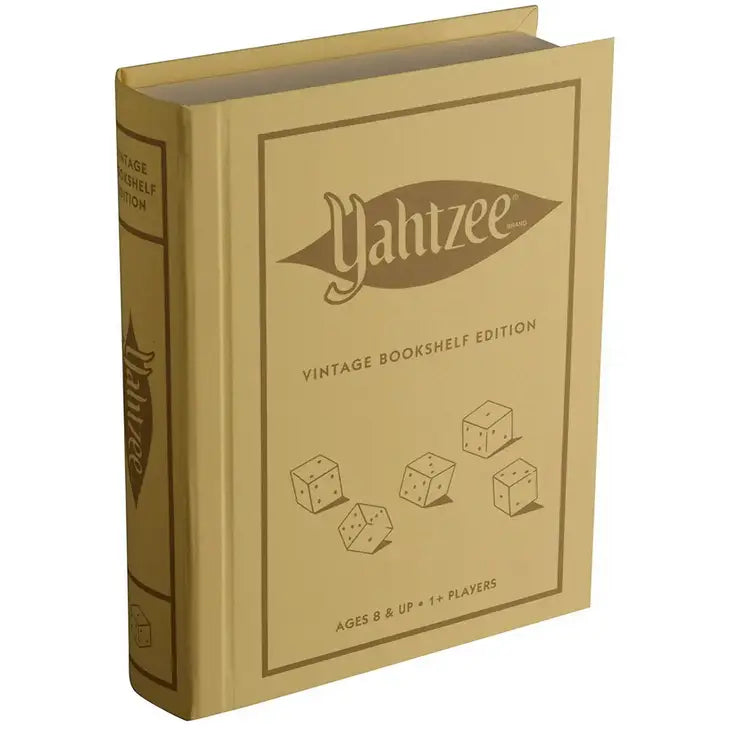 YAHTZEE VINTAGE BOOKSHELF EDITION