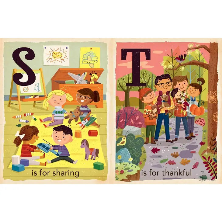 T IS FOR THANKFUL: ALPHABET BOARD BOOK