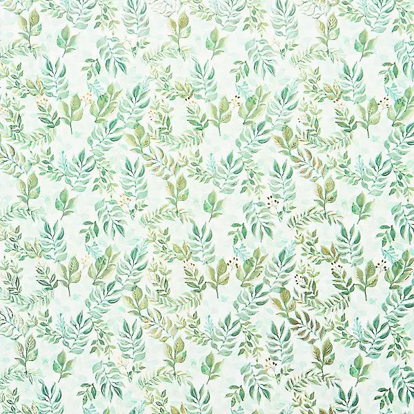 Watercolor Garden Stone Wrapping Paper
