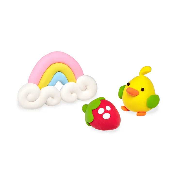 CREATABLES DIY AIR DRY CLAY KIT - SET OF 12