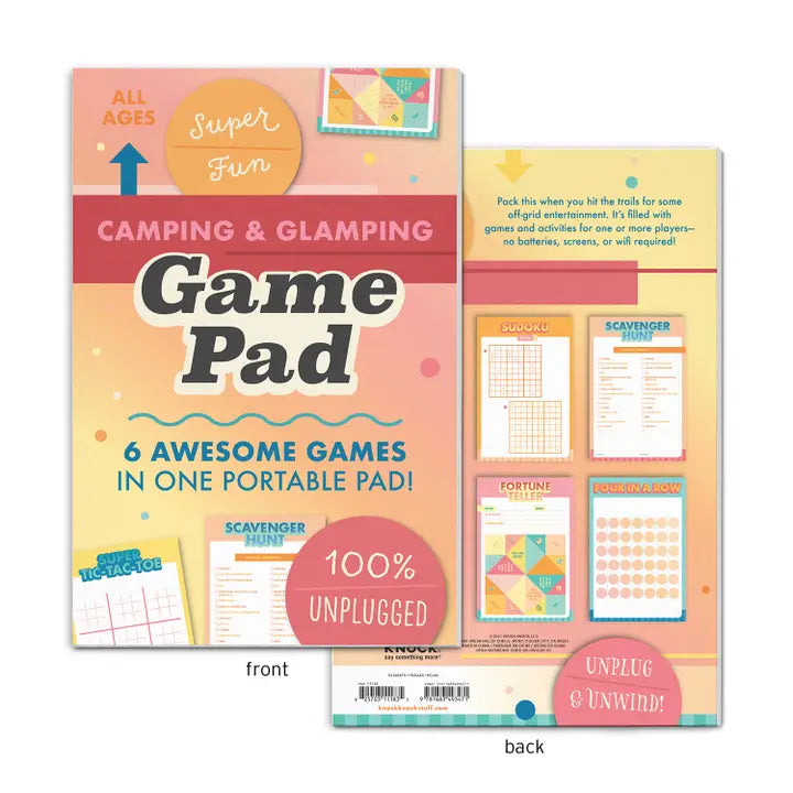 Camping & Glamping Game Pad
