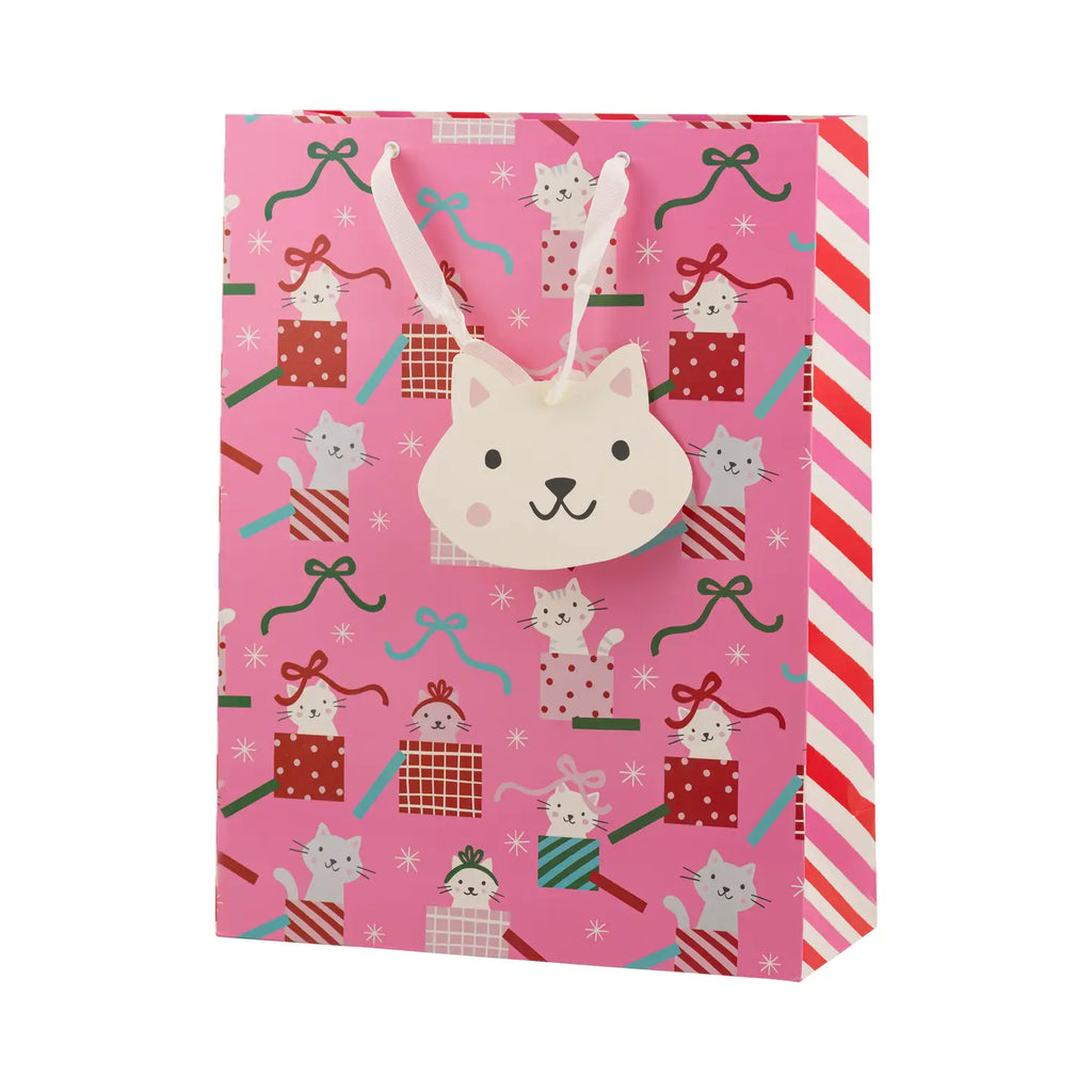 Holiday Cat Gift Bag
