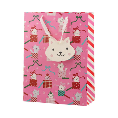 Holiday Cat Gift Bag