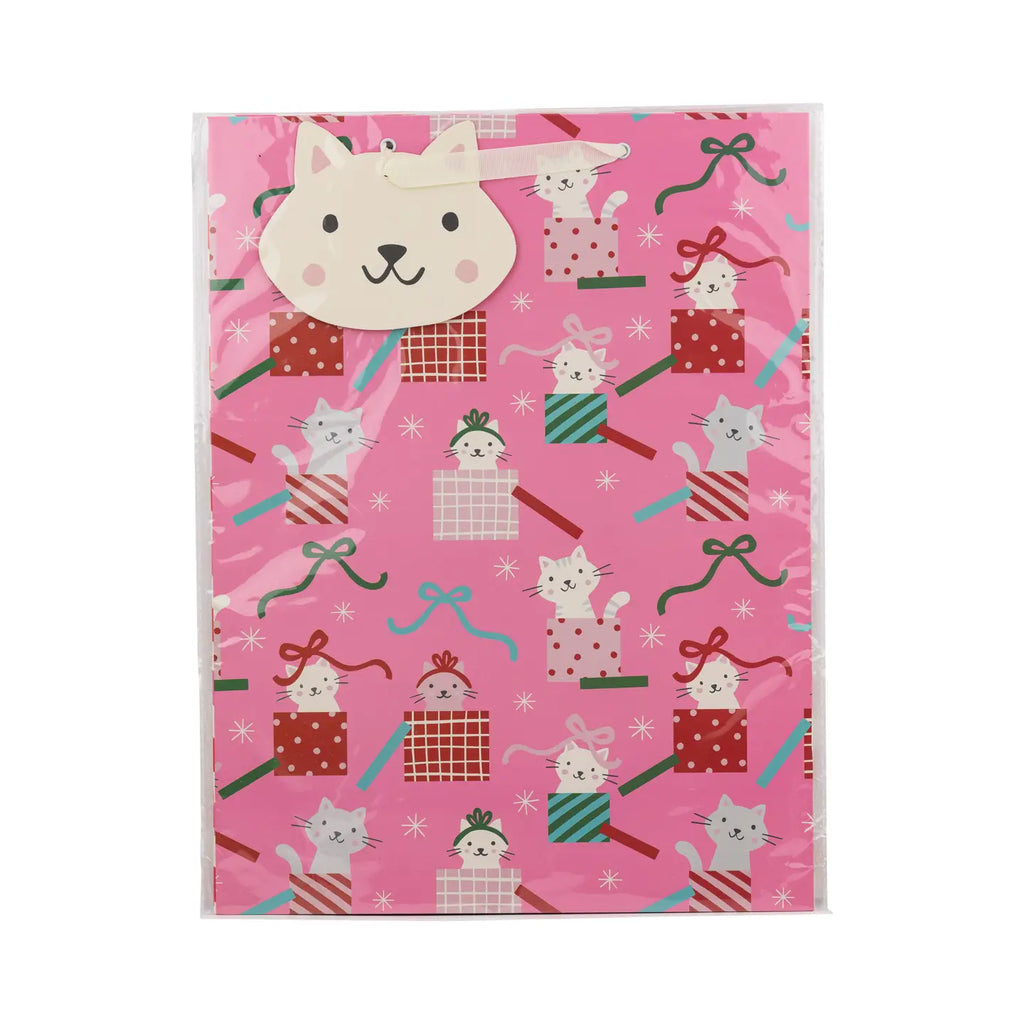 Holiday Cat Gift Bag