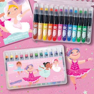 GLITTER DOODLE GEL CRAYONS - DANCING STAR