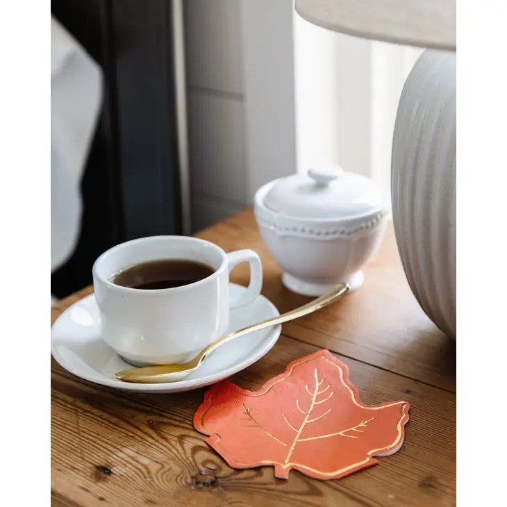 HARVEST/THANKSGIVING MAPLE LEAF COCKTAIL NAPKIN
