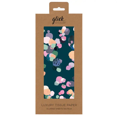 TISSUE SD SPOTS TEAL