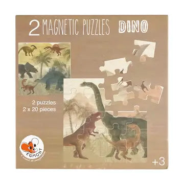 Magnetic puzzle: Dino