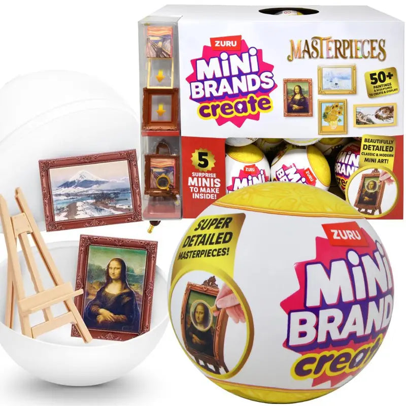 Zuru Mini Brands Masterpieces in Capsule- Series 1