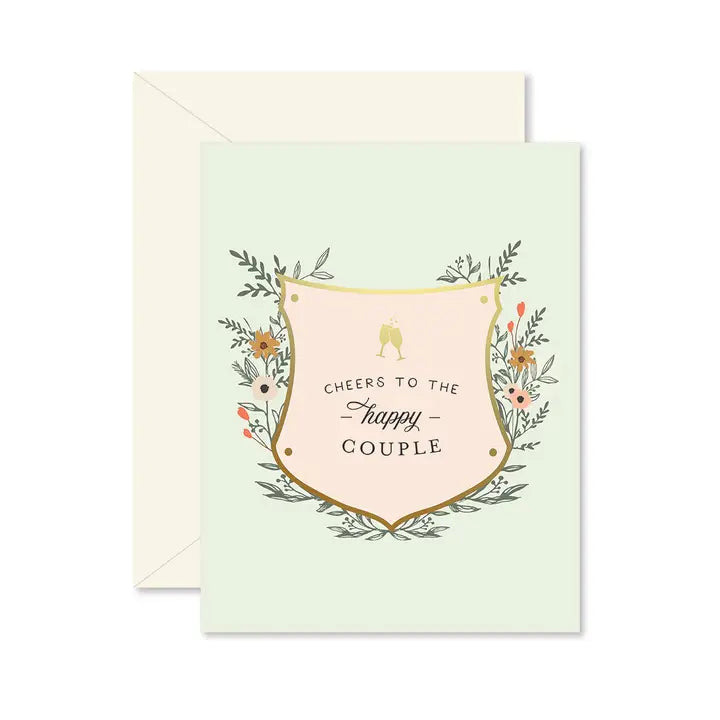 Cheers To the Happy Couple - Wedding Card