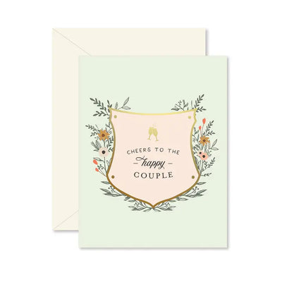Cheers To the Happy Couple - Wedding Card
