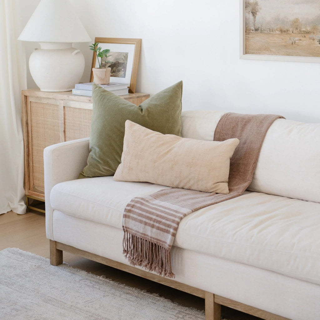 Chenille Fringe Throw Blanket - Sundance