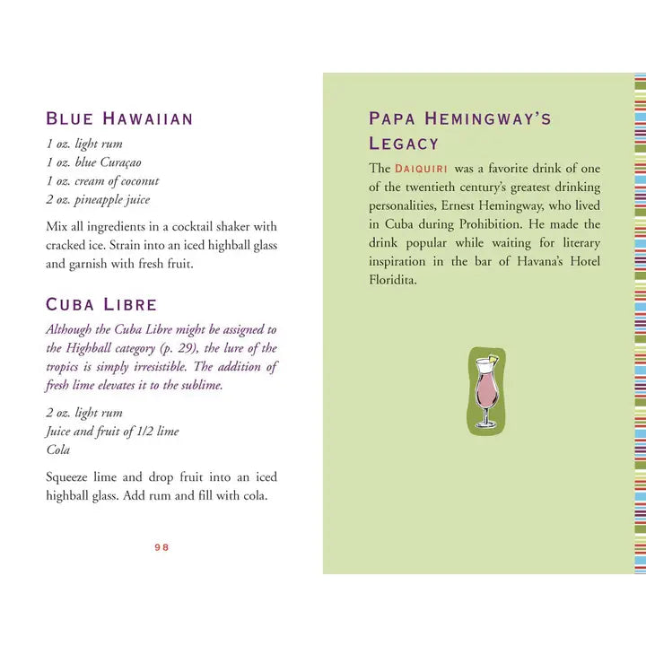 The Little Black Book of Cocktails