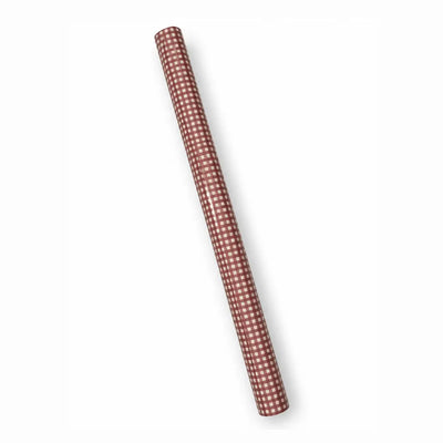 'Cranberry Check' Wrapping Paper Roll