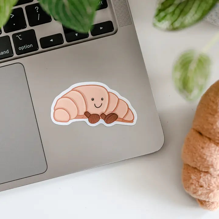 Croissant Jellycat Vinyl Sticker