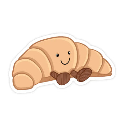 Croissant Jellycat Vinyl Sticker