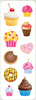Cupcakes & Donuts Sticker Set