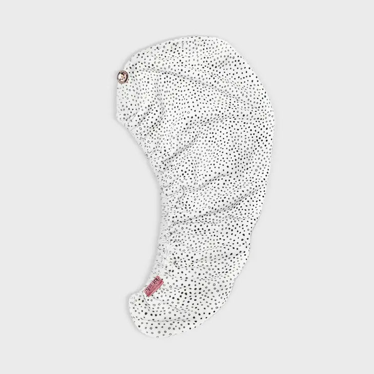QUICK DRY HAIR TOWEL - MICRO DOT