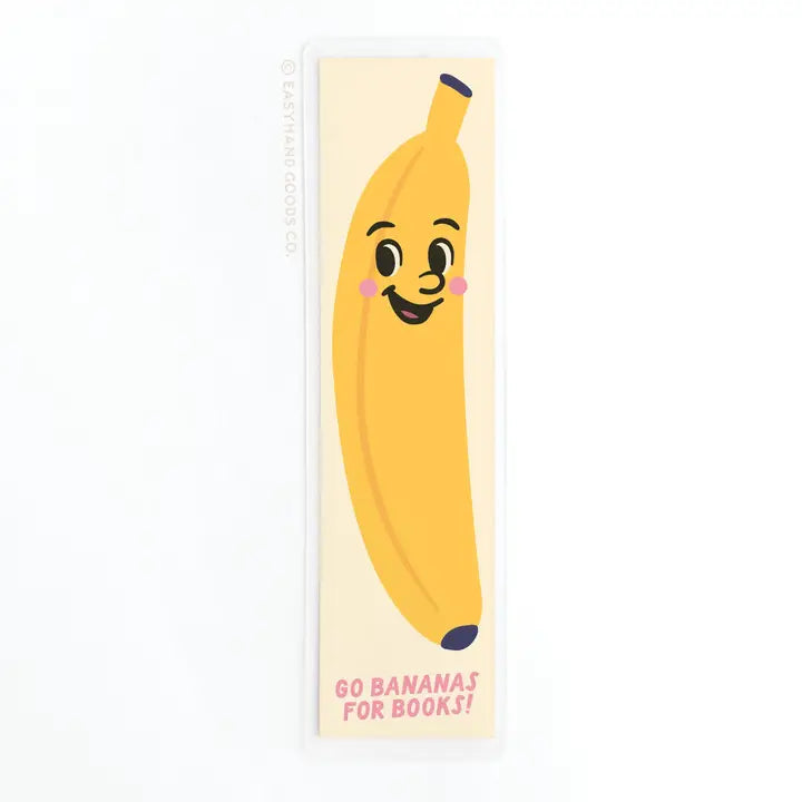 Go Bananas For Books Laminated Bookmark