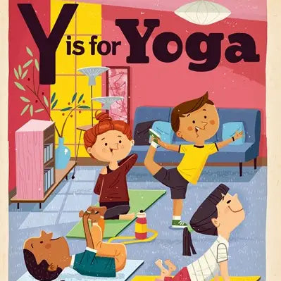 Y IS FOR YOGA: ALPHABET BOARD BOOK