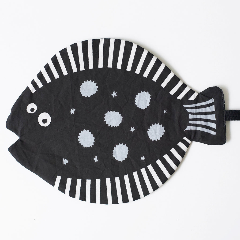 Fish Crinkle - Organic Fabric Baby Crinkle Paper Toy