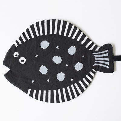 Fish Crinkle - Organic Fabric Baby Crinkle Paper Toy