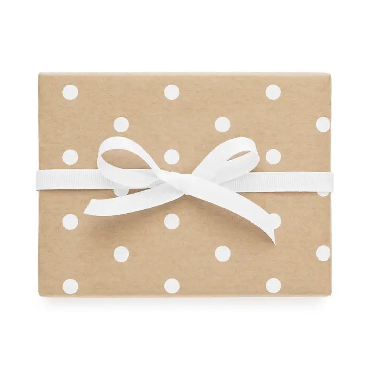 KRAFT POLKA DOT - GIFT WRAP ROLL