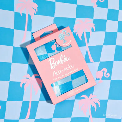 BARBIE X KITSCH SATIN PILLOWCASE - MALIBU BARBIE