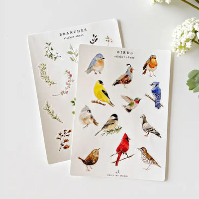 Birds Sticker Sheets