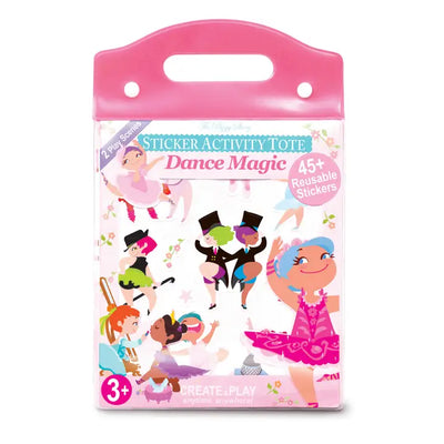 STICKER ACTIVITY TOTE - DANCE MAGIC