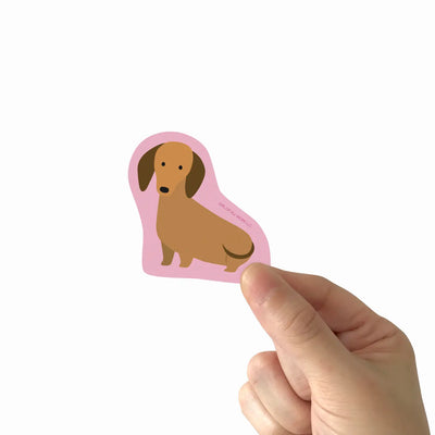 Dachshund Vinyl Sticker