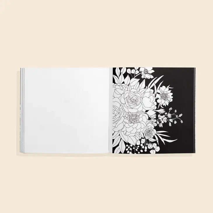 BLOOM (FLORAL COLORING BOOK)